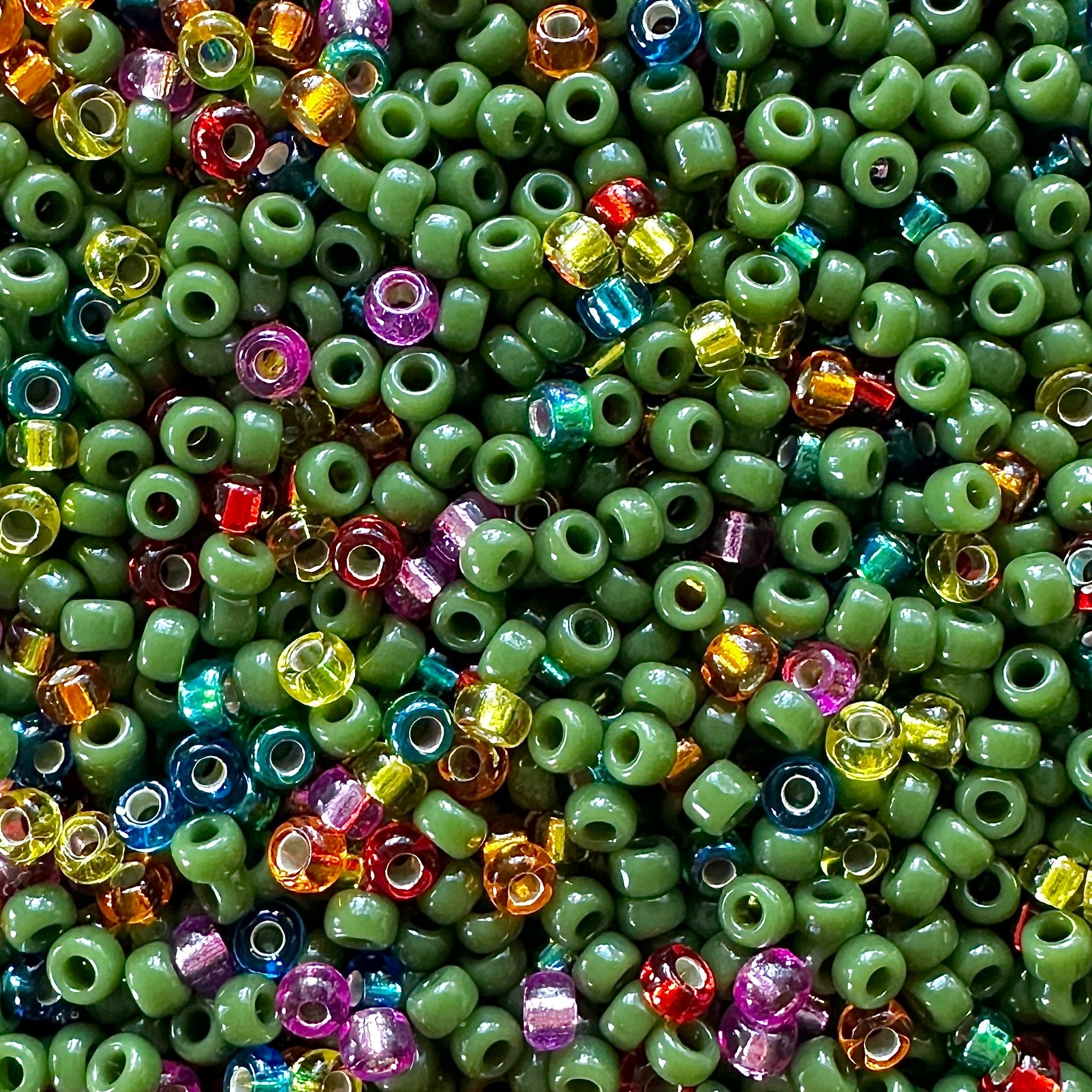 Rainbow Lights 11 0 Miyuki Seed Bead Mix The Bead Mix