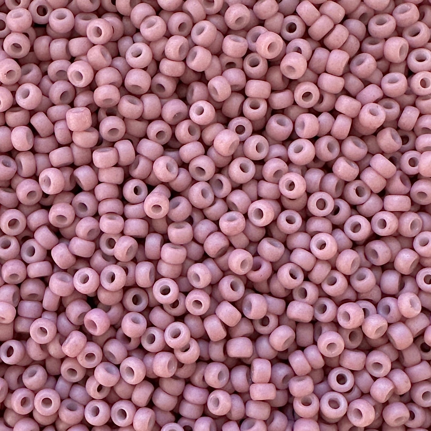 24g Miyuki 11 - 2037 Matte Antique Rose - The Bead Mix