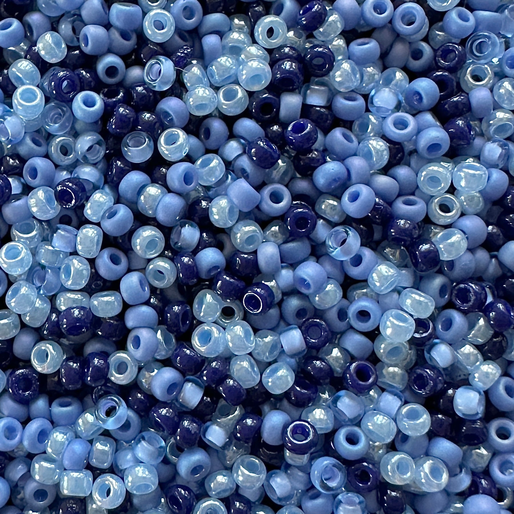 Blue Ombre 11/0 Miyuki Seed Bead Mix - The Bead Mix
