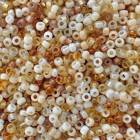 Cappuccino 11/0 Miyuki Seed Bead Mix - The Bead Mix