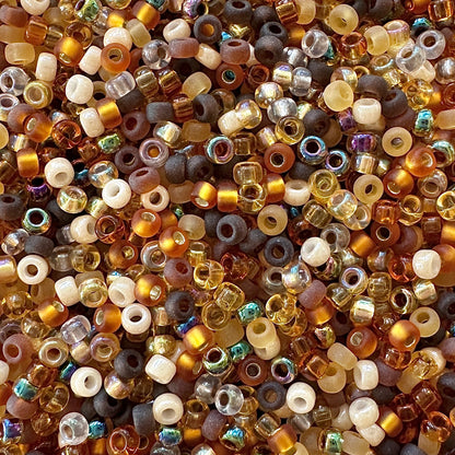 Cola 11/0 Miyuki Seed Bead Mix - The Bead Mix