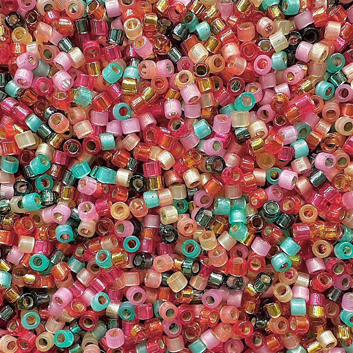 Deck the Halls 11/0 Miyuki Delica Bead Mix - The Bead Mix