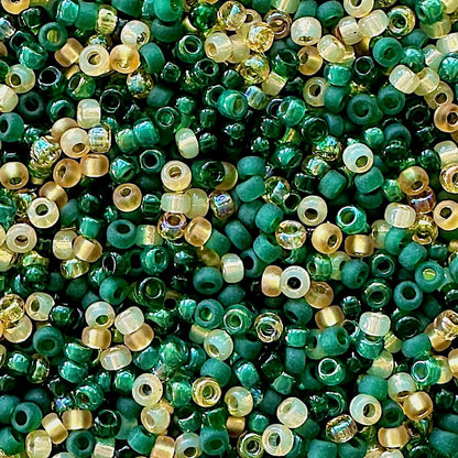 Emerald City 11/0 Miyuki Seed Bead Mix - The Bead Mix