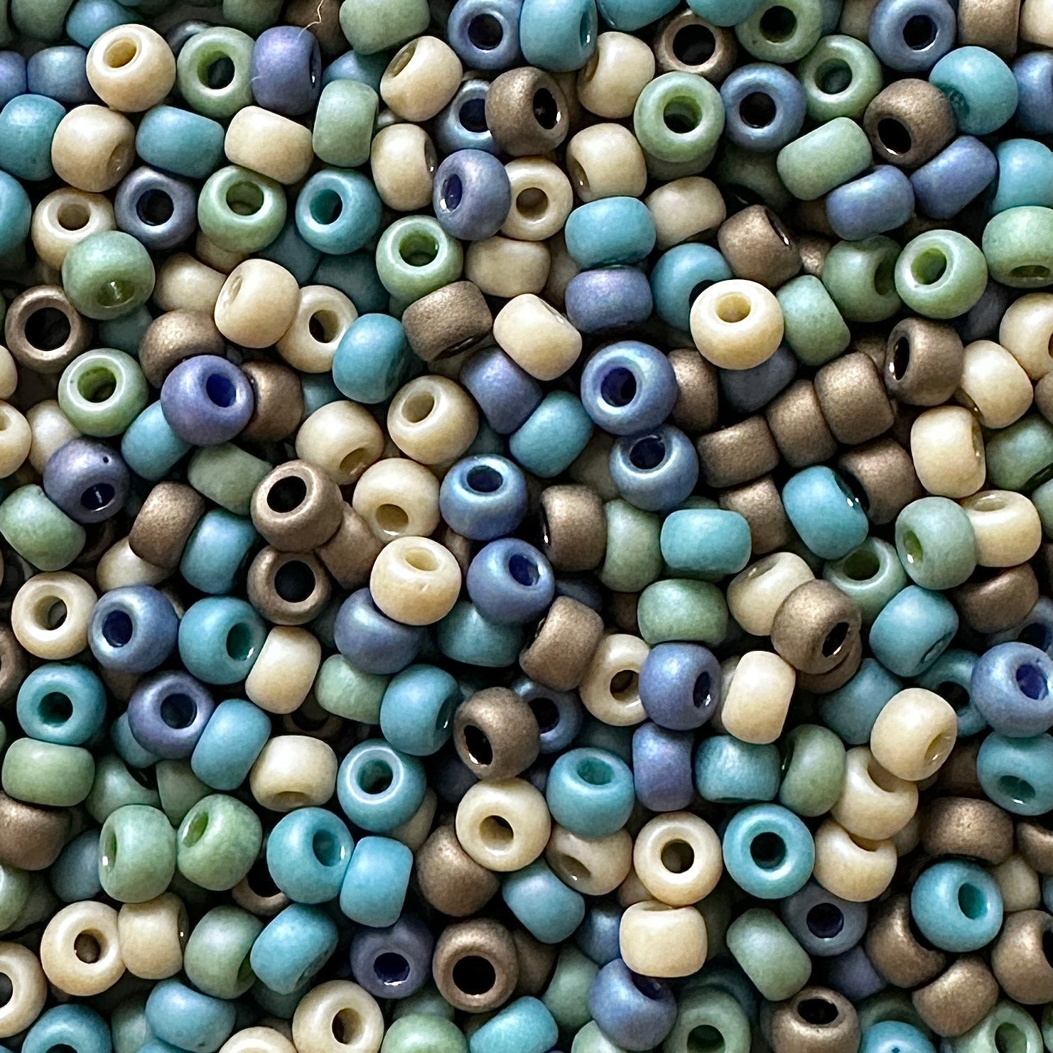 Flat Earth 6/0 Miyuki Seed Bead Mix - The Bead Mix