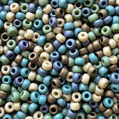 Flat Earth 6/0 Miyuki Seed Bead Mix - The Bead Mix