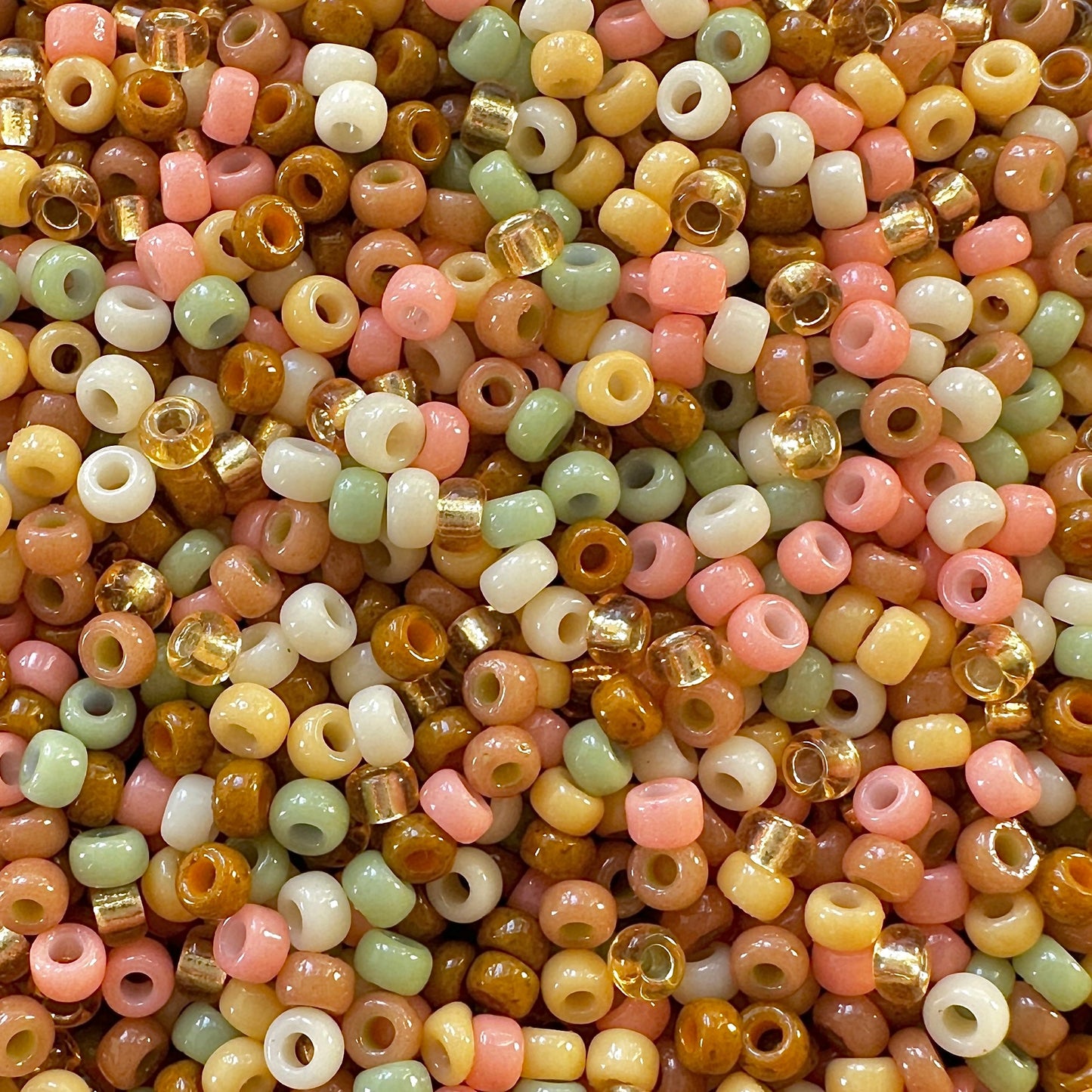 Gingerbread 11/0 Miyuki Seed Bead Mix - The Bead Mix