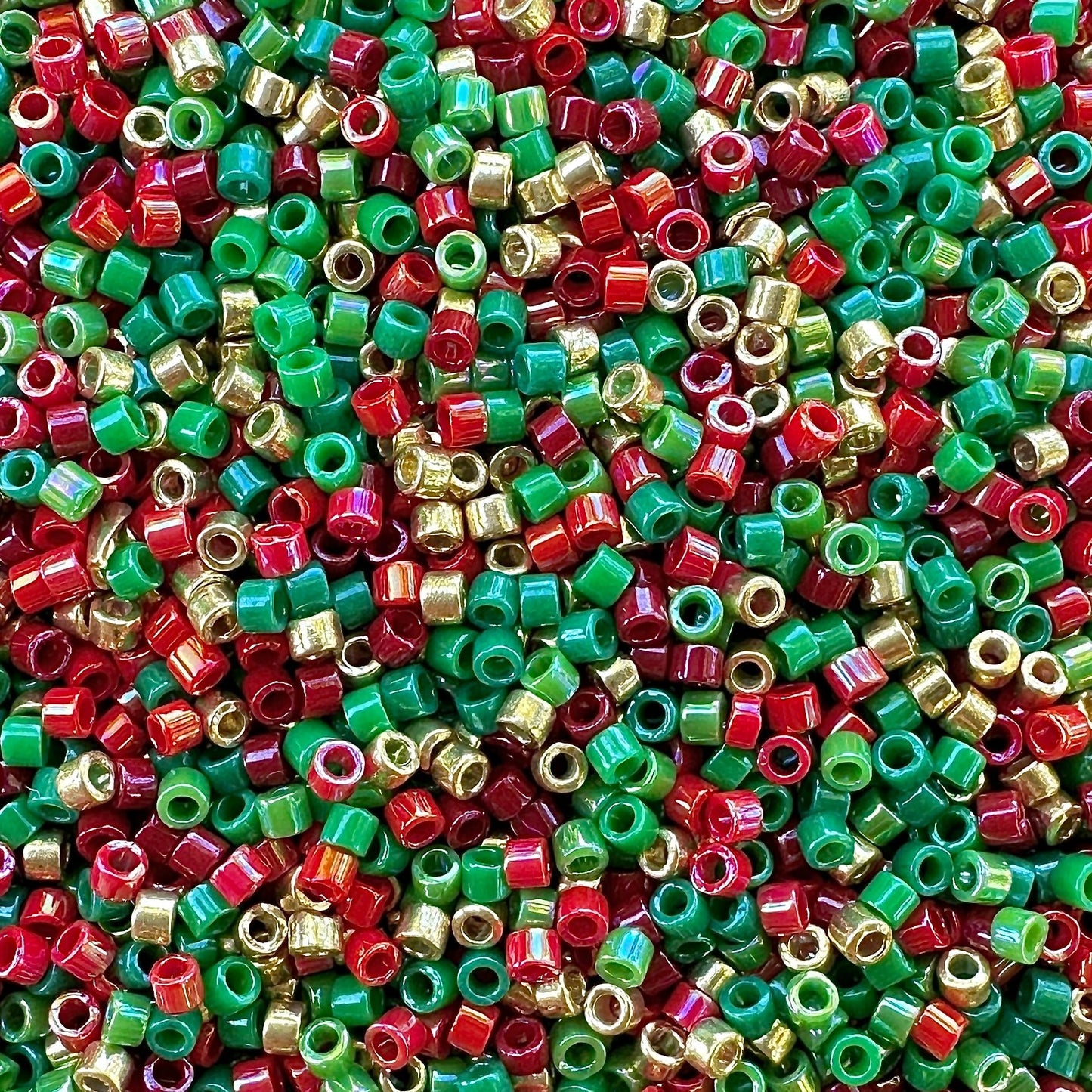 Holly 11/0 Miyuki Delica Bead Mix - The Bead Mix