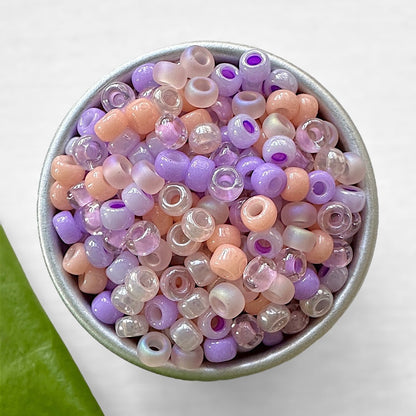 Lilac Rose 11/0 Miyuki Seed Bead Mix - The Bead Mix