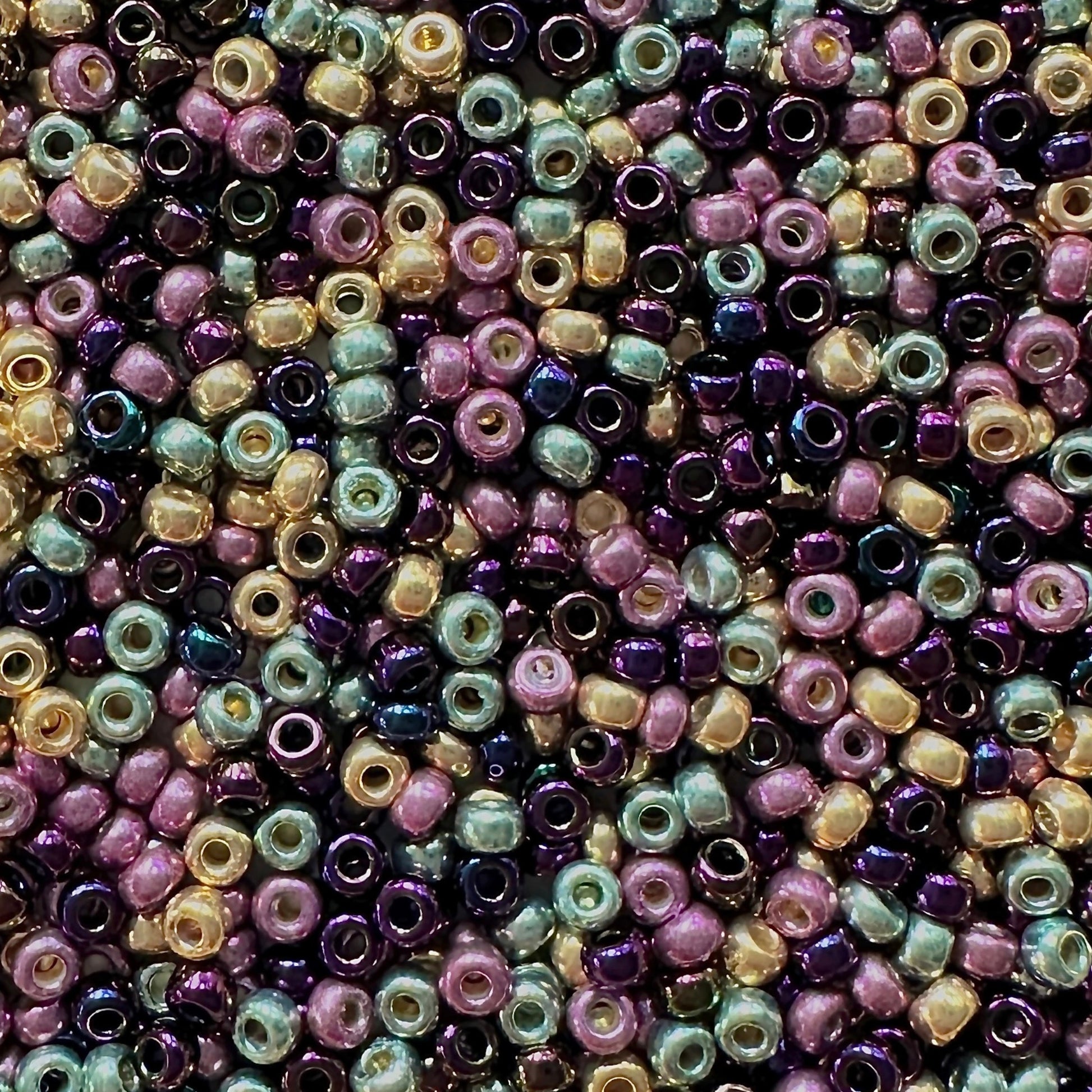 Mardi Gras 11/0 Miyuki Seed Bead Mix - The Bead Mix