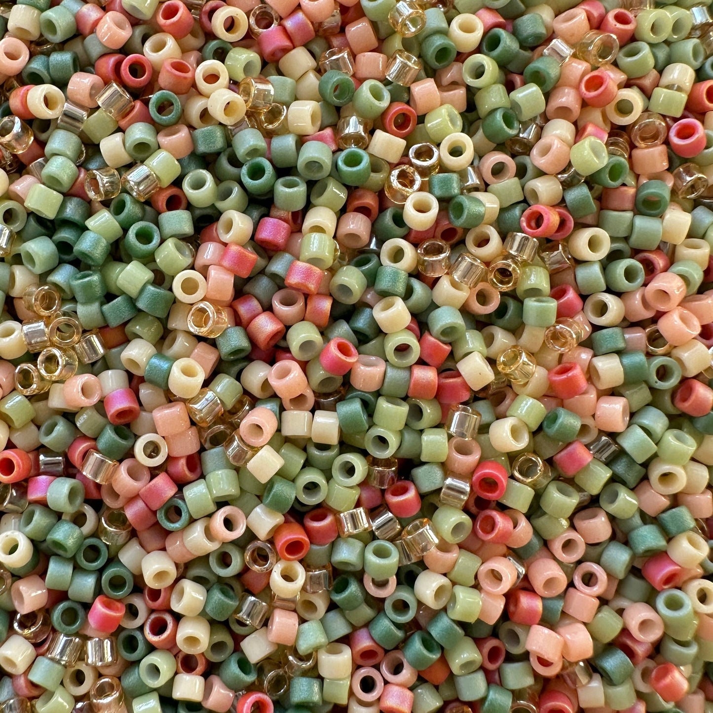 Modern Christmas 11/0 Miyuki Delica Bead Mix - The Bead Mix