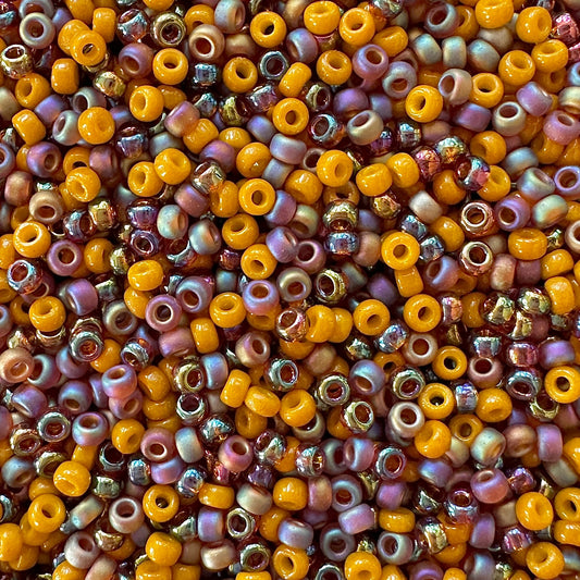 Pumpkin Spice 11/0 Miyuki Seed Bead Mix - The Bead Mix