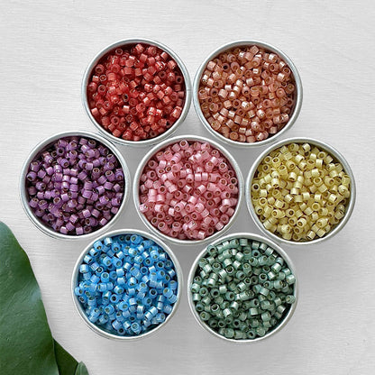 Rainbow Shimmer Miyuki 11/0 Delica Bead Set - The Bead Mix