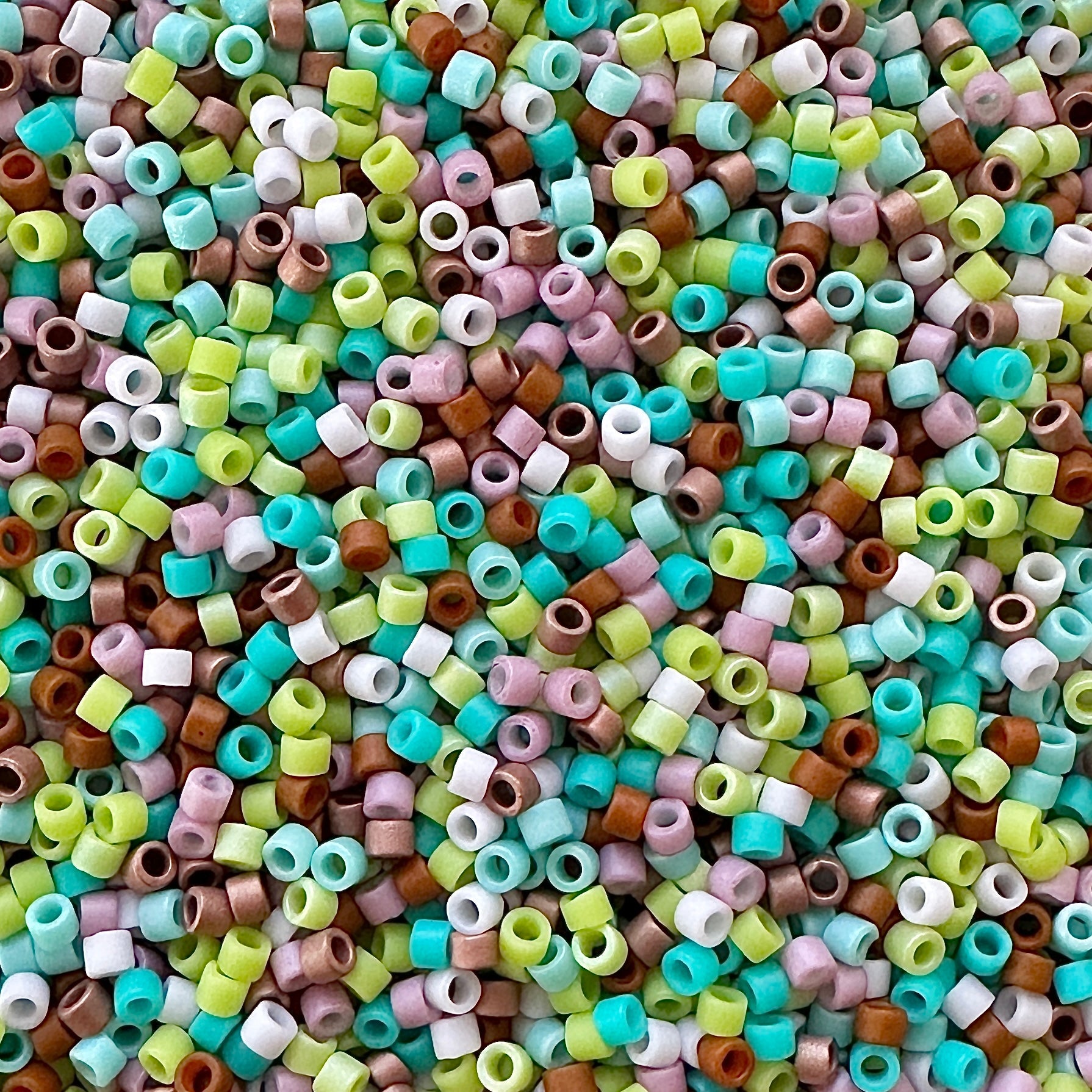 Secret Garden 11/0 Miyuki Delica Bead Mix - The Bead Mix