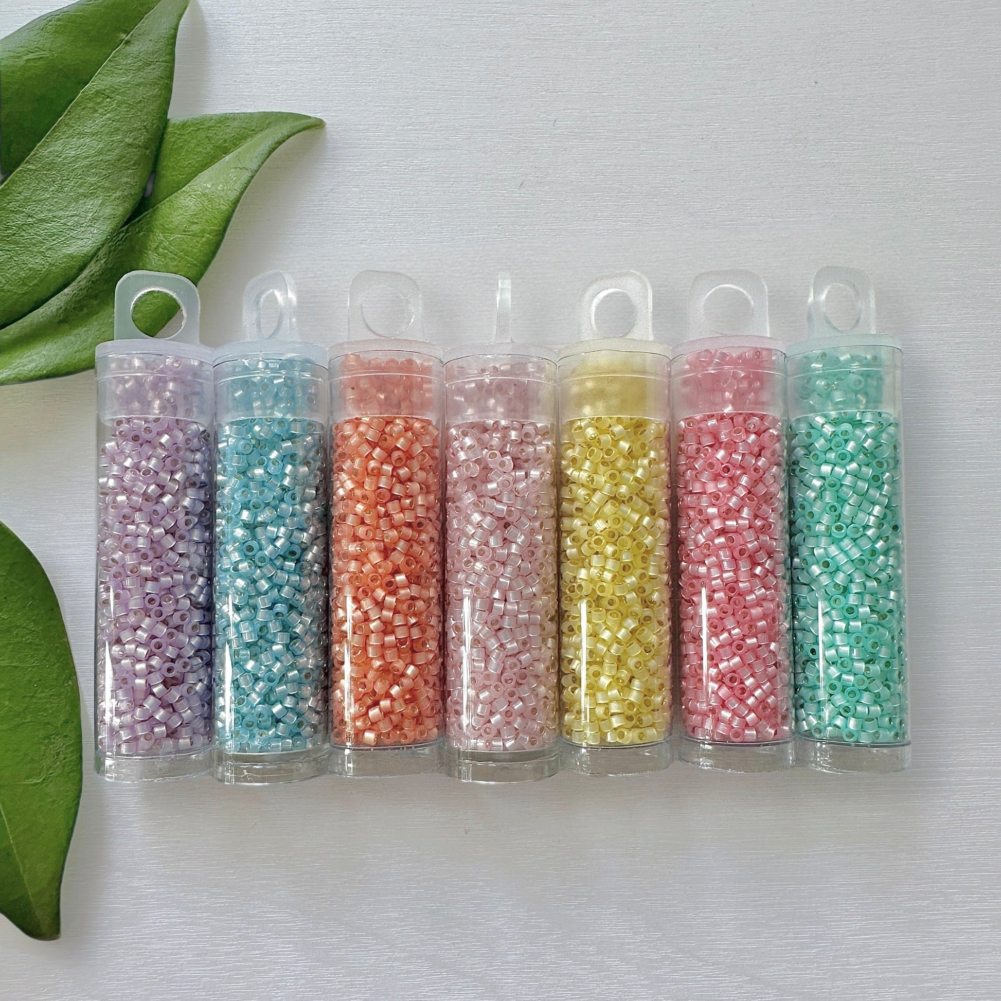 Spring Fling Miyuki 11/0 Delica Bead Set - The Bead Mix