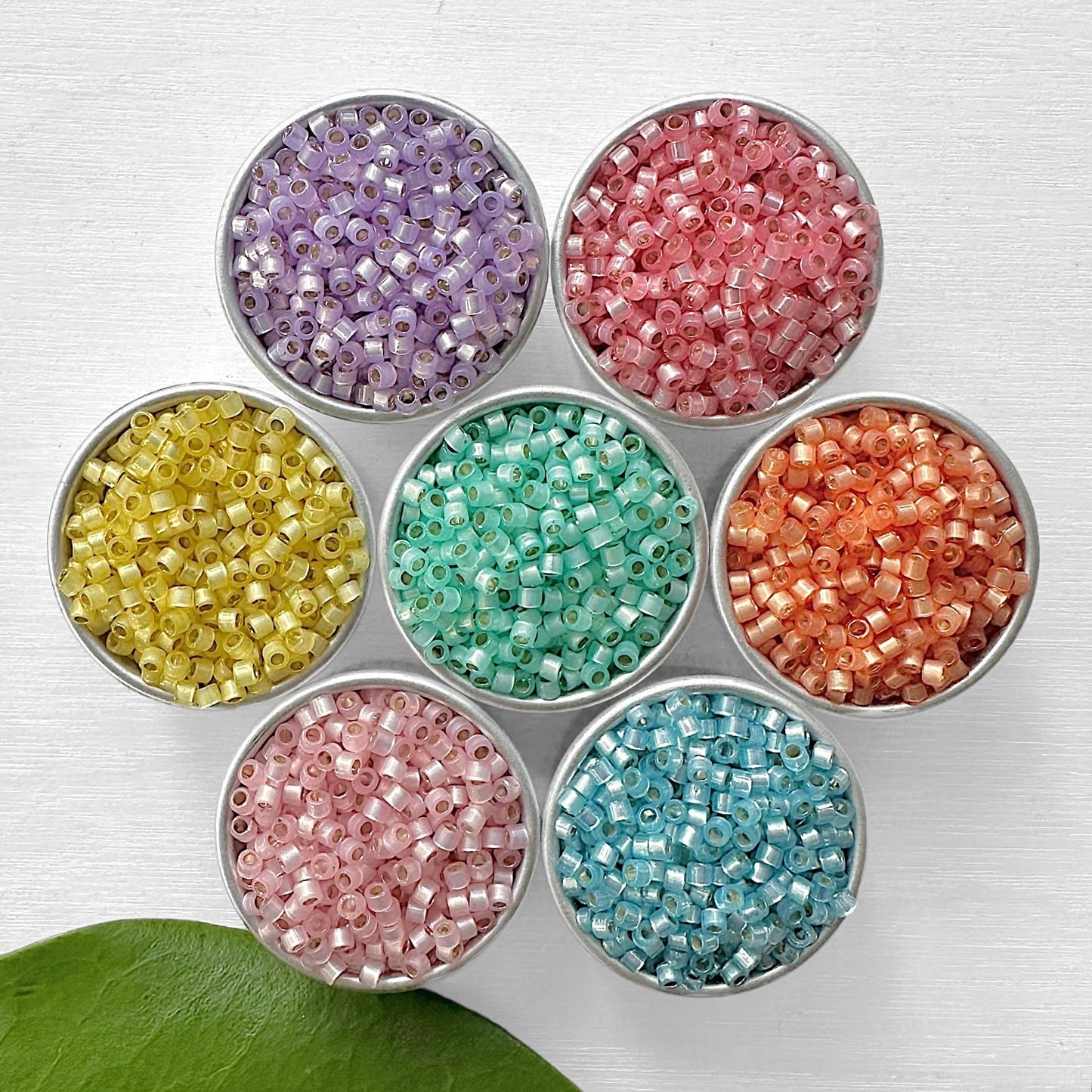 Spring Fling Miyuki 11/0 Delica Bead Set - The Bead Mix