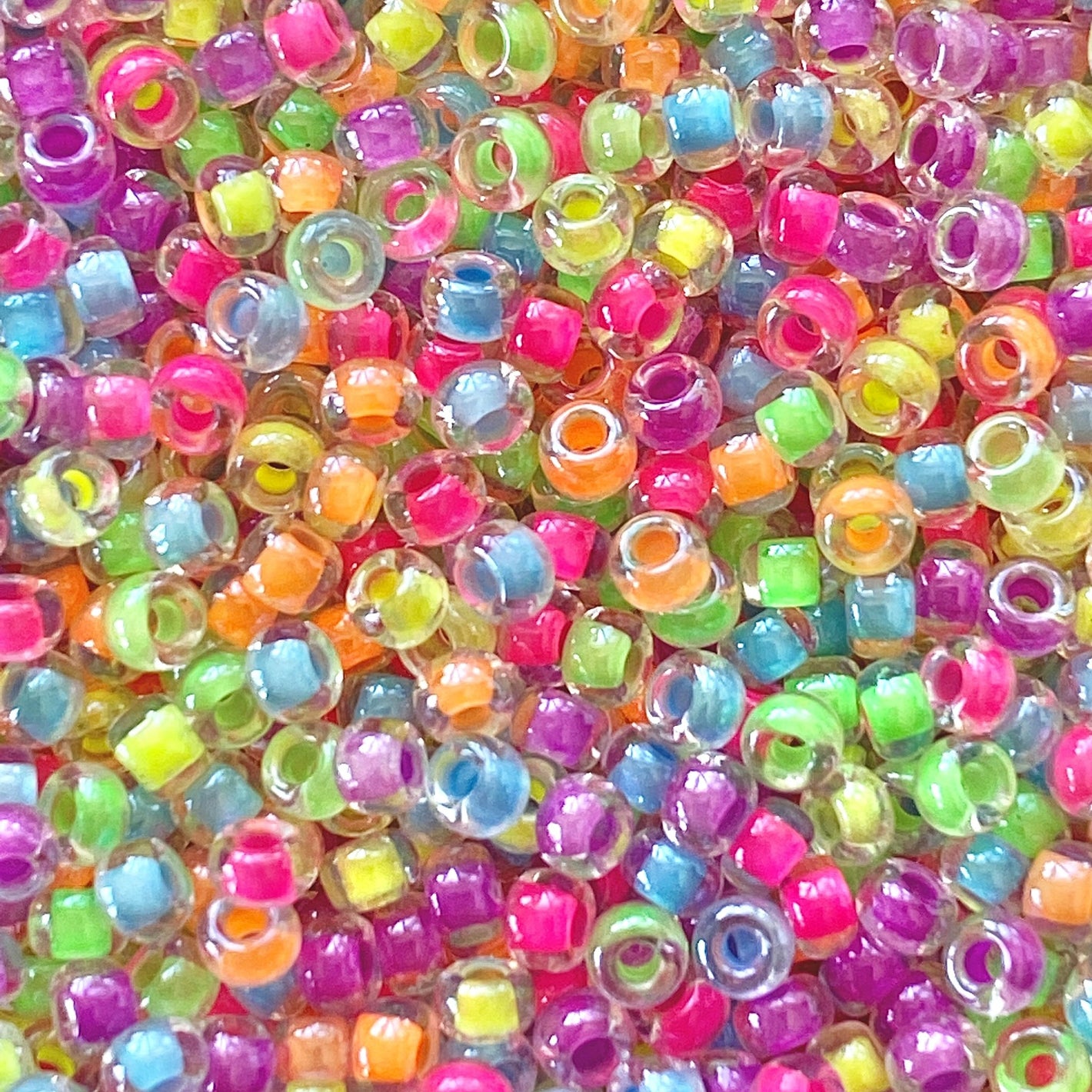 11/0 Miyuki Seed Bead Mix: Luminous Neon - The Bead Mix