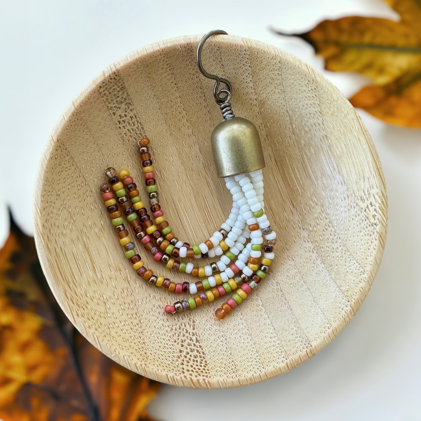 Miyuki Seed Bead Threader Earrings – The Big Lake