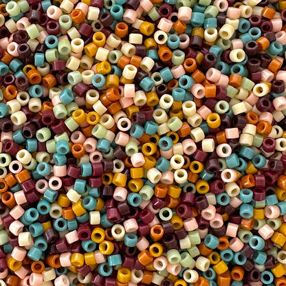 Boho Rainbow 11/0 Miyuki Delica Seed Bead MIx - The Bead Mix