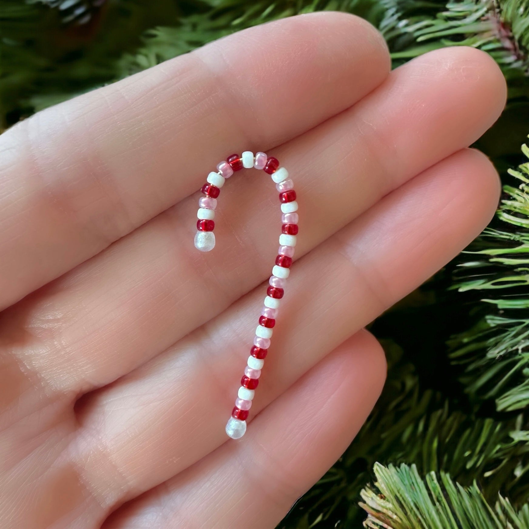 Candy Cane 11/0 Miyuki Seed Bead Mix - The Bead Mix