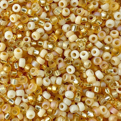 Champagne 11/0 Miyuki Seed Bead Mix - The Bead Mix