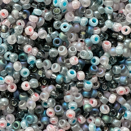 Stormy 11/0 Miyuki Seed Bead Mix - The Bead Mix