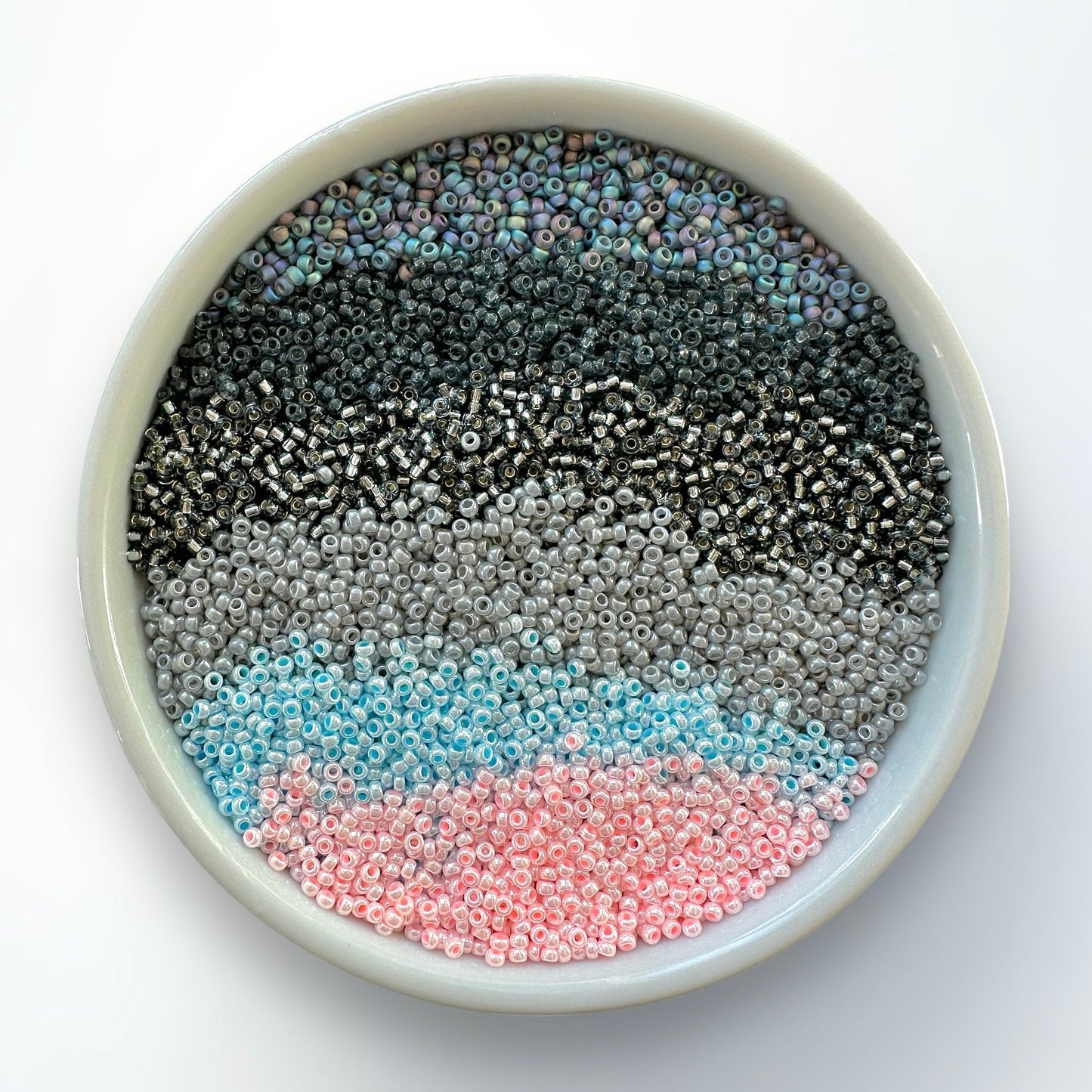 Stormy 11/0 Miyuki Seed Bead Mix - The Bead Mix